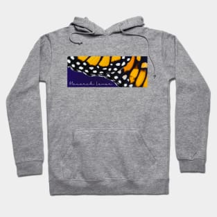 Monarch Lover Wing Detail Photograph Hoodie